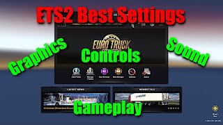 Euro Truck Simulator Settings Graphics Sound Controls [upl. by Amat]