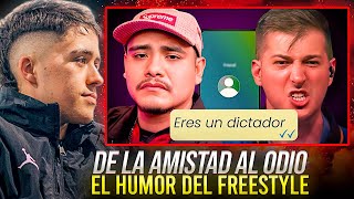 GAZIR reacciona a LA GUERRA entre CHUTY Y ACZINO 🪖 El Humor Del Freestyle [upl. by Linea945]