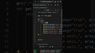 Python FastHTML Using Pico Css Components python pythonprogramming fasthtml css [upl. by Rehm]