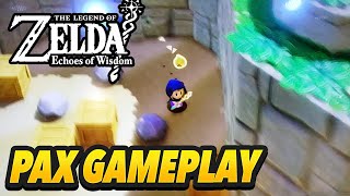 15 Minutes of Zelda Echoes of Wisdom Gameplay PAX Demo [upl. by Ecnarual]