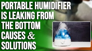 My Portable Humidifier Is Leaking from the Bottom – Reasons and Quick Solutions [upl. by Gower]