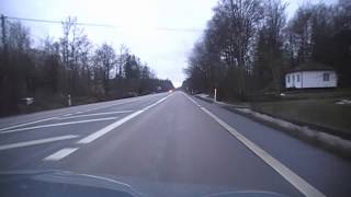 Time lapse driving Sweden Kalmar to Karlskrona E22 [upl. by Nairdad]