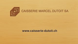 Dutoit Caisses Emballages Palettes en bois Menuiserie ADNV Nord vaudois [upl. by Morse]