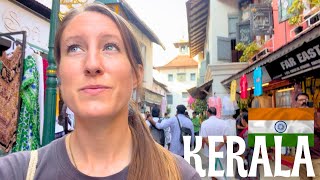 First Day in KERALA 🇮🇳 Fort Kochi Mattancherry Jew Town India Travel Vlog [upl. by Nednyl973]