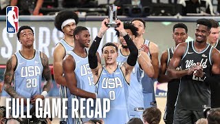 2019 Mountain Dew Ice Rising Stars Game  2019 NBA AllStar [upl. by Lyrem24]