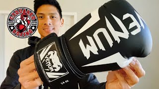 MAMMOTH BAG TRAINING Venum Contender 20 Boxing Gloves [upl. by Annekam]