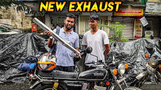 BOUGHT YAMAHA RXZ EXHAUST FROM MY SUBSCRIBER 🔥🔥🔥 [upl. by Edythe]