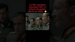 Lexplication du refus de quitter Berlin en 1945 shorts ww2 film france fyp fypシ゚ viral [upl. by Repip]