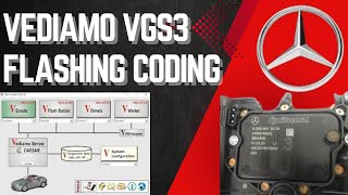 MB VGS3 Flashing amp Coding With Vediamo [upl. by Othella]