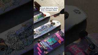 Which Size Skateboard Is Best 👀 howtokickflip kickflip [upl. by Aerdnod]