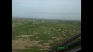 LANDING AT DAGDAG AIRPORT KAYES MALI AFRICA [upl. by Akinot273]