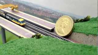 TGauge HST  T Gauge Worlds Samllest model Intercity 125 train [upl. by Terces146]