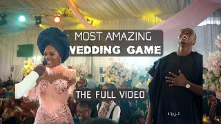 MOST AMAZING AND HILARIOUS WEDDING GAME jokes comedy games viral trending africanwedding fun [upl. by Donell443]