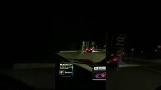 LIGHTS OUT for the leader at Petit Le Mans 🫣 [upl. by Scibert]