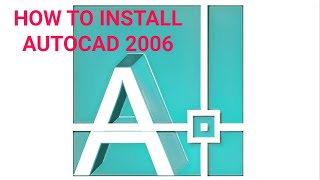 how to install autocad 2006 autocad autocadonline crack [upl. by Nivla]