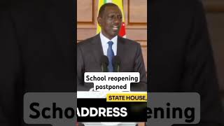 School reopening postponed statehousekenya gachagua citizentv nicholaskioko viral [upl. by Halley]