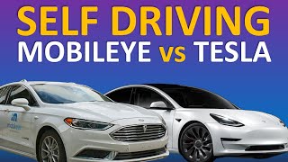 Tesla vs Mobileye BEST SELFDRIVING CAR TECHNOLOGY [upl. by Notserp794]