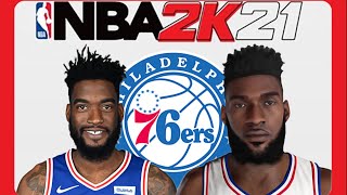 How to create Norvel Pelle in NBA 2K21 [upl. by Pippas]