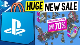 MASSIVE NEW PSN SALE Live Now Essential Picks Sale 1300 PS4PS5 DEALS NEW PlayStation Deals 2023 [upl. by Sairahcaz420]