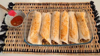 MEXICAANSE WRAPS MET GEHAKT UIT DE OVENMEXICOMEXICAN [upl. by Esilrahc]