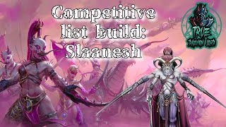 Building a competitive Chaos Daemon list Slaanesh focus [upl. by Anitnahs363]