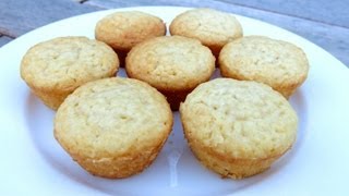 3 INGREDIENT MINI MUFFINS RECIPE [upl. by Neeuq908]