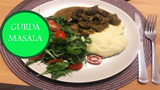 GURDA MASALA RECIPE  MUTTON KIDNEY RECIPE  MY VERSION [upl. by Aihseyk]