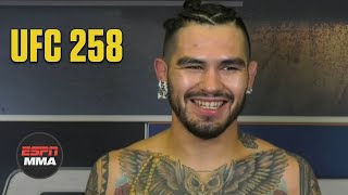 Anthony Hernandez recaps wild UFC 258 win  ESPN MMA [upl. by Kenyon]