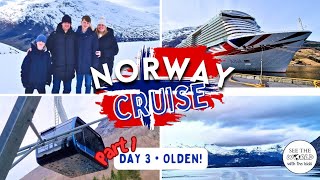 NORWAY PampO IONA CRUISE  OLDEN • The MOST SPECTACULAR place on EARTH 🌍✨ [upl. by Dinerman]