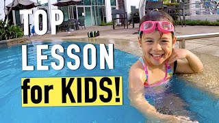 Top swim lesson for kids 🏅 [upl. by Aubry]