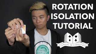 Cardistry for Beginners Isolation  Rotation Isolation Tutorial [upl. by Nehgem]