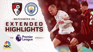 Bournemouth v Manchester City  PREMIER LEAGUE HIGHLIGHTS  2242024  NBC Sports [upl. by Tollman]