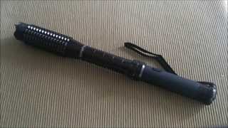 Stun Master Bad Ass Stun Baton [upl. by Rednijar946]