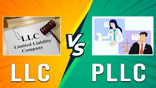 LLC vs PLLC  Which Structure Is Best For Your Business How These Company Structures Differ [upl. by Nerrak]