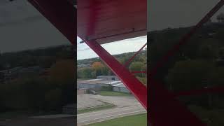 Denney Kitfox S7 flight N188LR landing at Racine Airport in Wisconsin [upl. by Sanburn504]