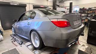 BMW E60 M5 dyno run [upl. by Keyser]