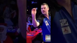 170 Finish by Lakeside Winner Andy Baetens against Landman during the WDF World Darts Championship [upl. by Icaj87]