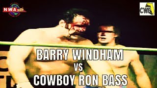 Barry Windham vs Cowboy Ron Bass The Saddle vs The Florida Heavyweight Title October 12th 1983 [upl. by Alletsirhc185]