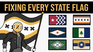 Redesigning Every US State Flag [upl. by Daveen318]