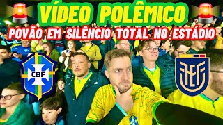 POR ISSO A SELEÇÃO PRECISA DA TORCIDA ORGANIZADA Brasil 1 x 0 Equador [upl. by Stillman]