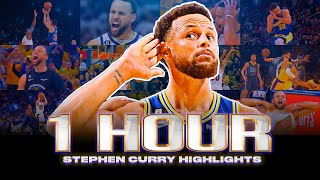 1 Hour of INSPIRATIONAL Stephen Curry Highlights 💦 [upl. by Aivizt]