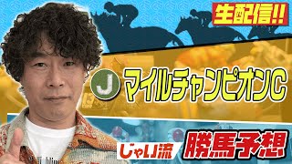 【競馬】マイルチャンピオンシップでのじゃいの予想【勝ち馬予想】 [upl. by Natelson]