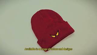 Multicolor Knit Hat Chunky Cuffed Beanie Toque Wholesale Knit Cap Suppliers from China [upl. by Kliment557]