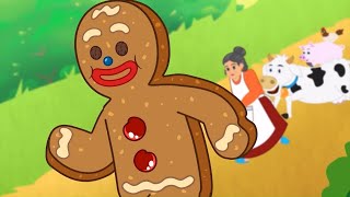 The Gingerbread Man  Fairy Tales and Bedtime Stories for Kids in English  Storytime [upl. by Akeit557]