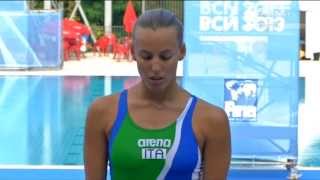 Cagnotto Dallapè  Argento nei 3m sincro ai Mondiali di Barcellona 2013 [upl. by Bibeau477]