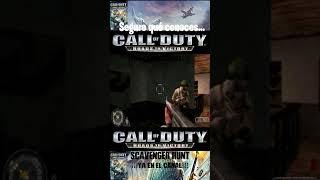 ¡¡¡YA EN EL CANAL CoD ROADS TO VICTORY Scavenger Hunt gaming gameplay callofduty retro [upl. by Neral]