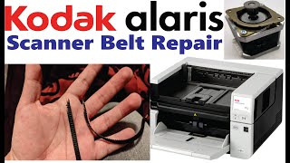 Kodak Scanner Belt Replacement [upl. by Ynnel]