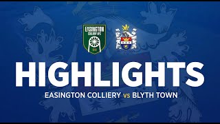 Match Highlights Easington Colliery 40 Blyth Town [upl. by Godart]