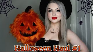 1st HALLOWEEN HAUL of 2024  Homesense TK Maxx The Range UK  LunaLily [upl. by Ayanej]