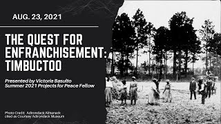 The Quest for Enfranchisement Timbuctoo [upl. by Brill]